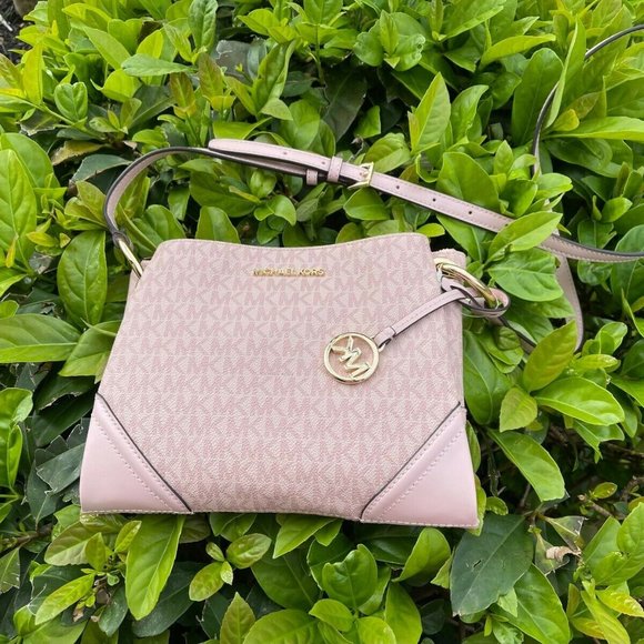 NICOLE LG TRIPLE COMPARTMENT CROSSBODY BAG BALLET - Picture 1 of 4